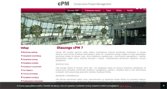 Desktop Screenshot of cprojectmanagement.com
